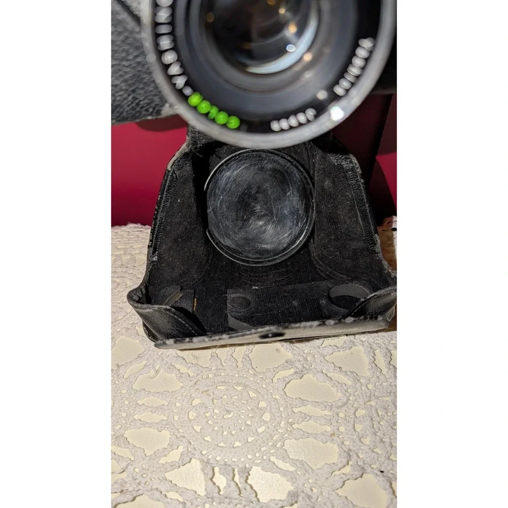 YASHICA ELECTRO 35 GS RANGEFINDER‎ POINT/ SHOOT FILM CAMERA & CASE 35mm UNTESTED
